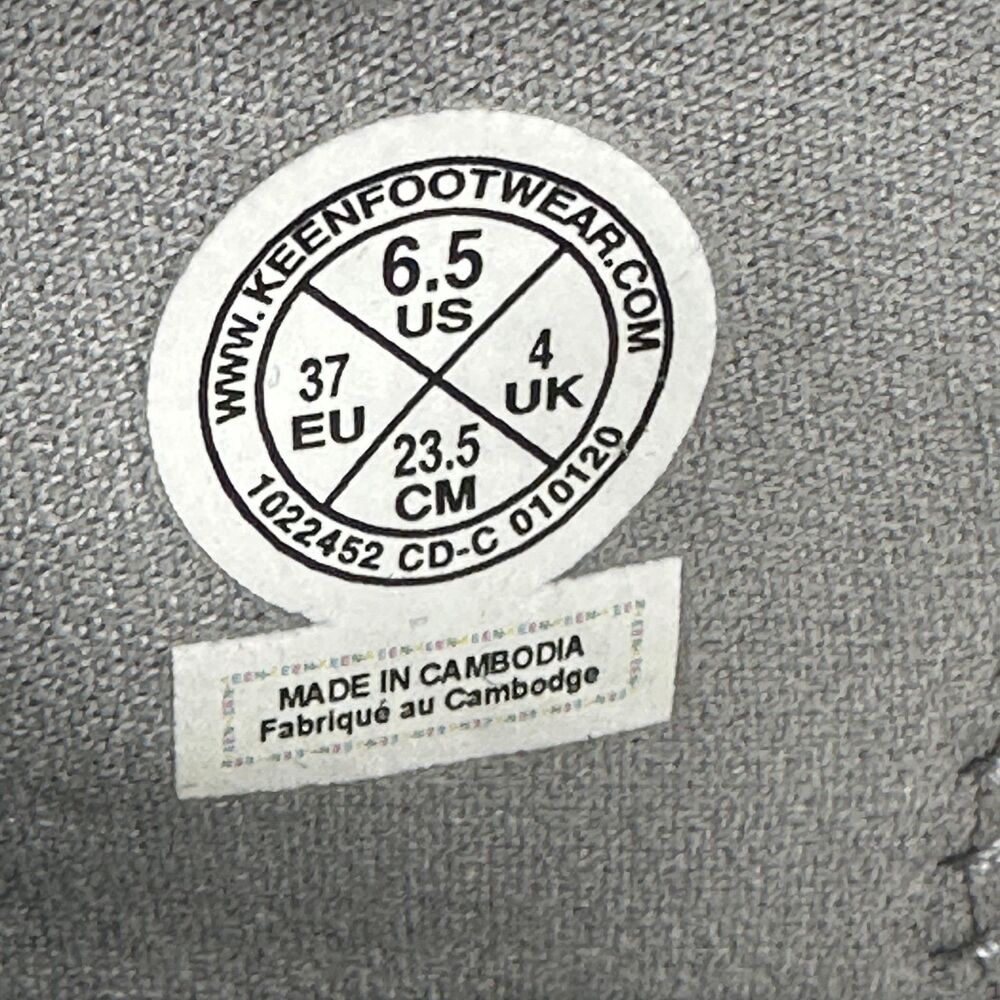 KEEN SOLR Sandals Womens 6.5 Gray Ocean Fisherman Water Hiking Shoes Closed Toe - Picture 11 of 12